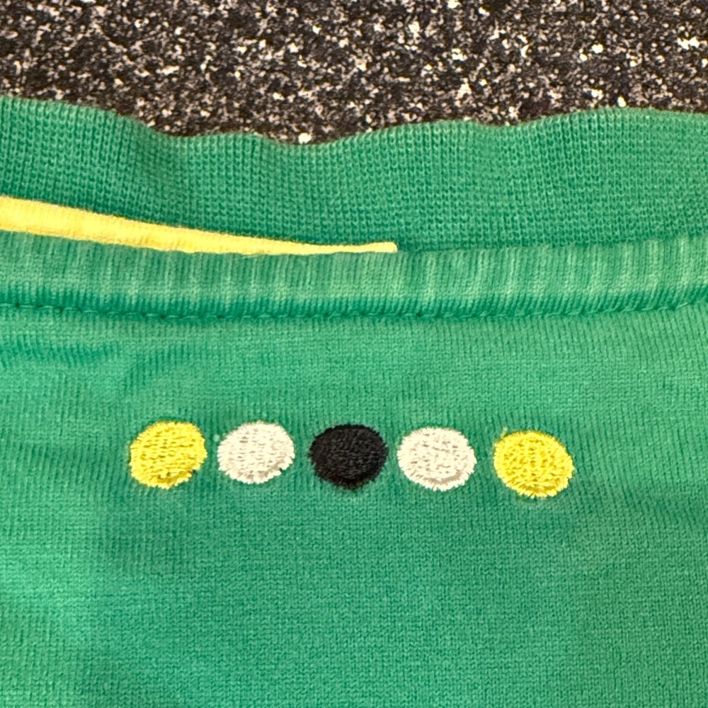 COOGI Green T-shirt with Black Graphic - Picture 7 of 8